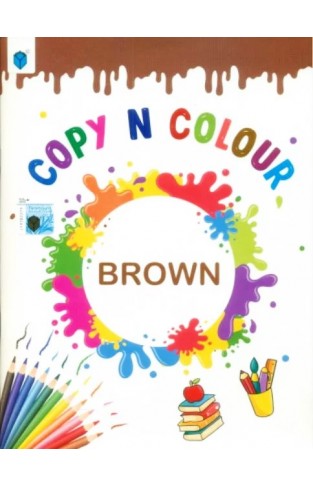 Copy And Colour Book 4-Brown
